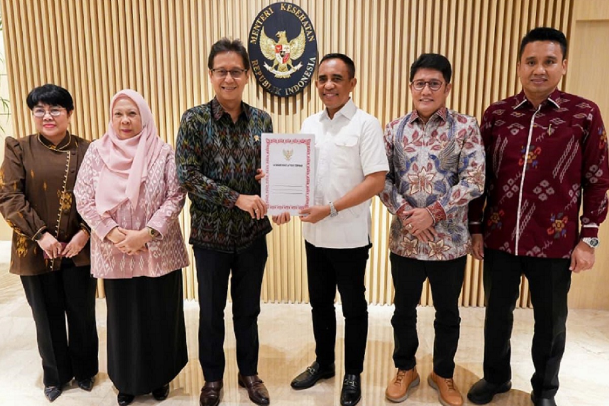 Menkes Dukung Pembangunan RS Undata Nambaso, Pemprov Sulteng Siap Wujudkan Layanan Kesehatan Modern