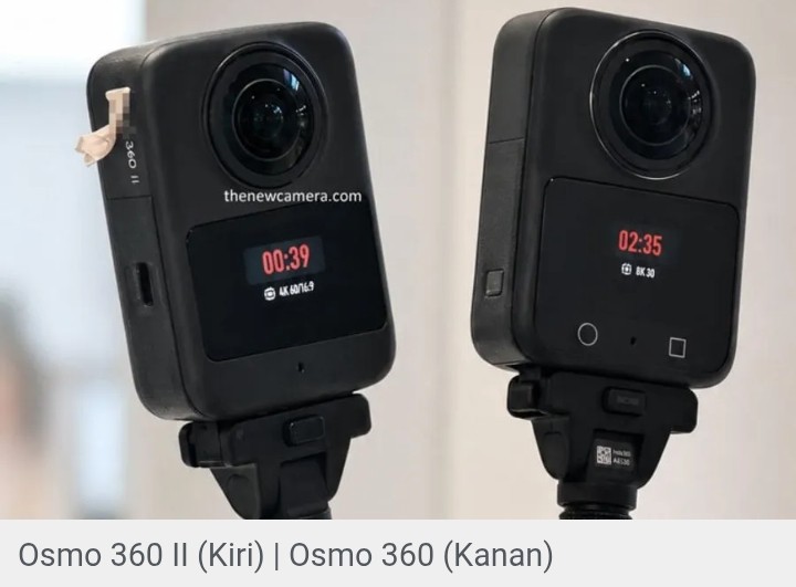 Bekal NFC dan Upgrade Baterai! DJI Osmo 360 II Dipersiapkan