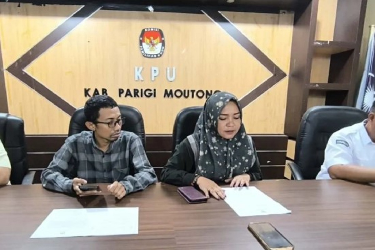 KPU Bakal Tetapkan Pemenang Bupati dan Wakil Bupati Parigi Moutong