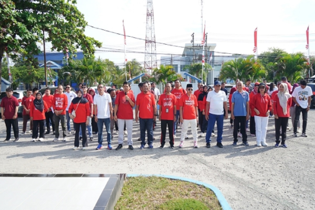 Diskominfosantik Sulteng Meriahkan HUT ke-80 RI dengan Lomba Internal, Plt Kadis: Jaga Kekompakan