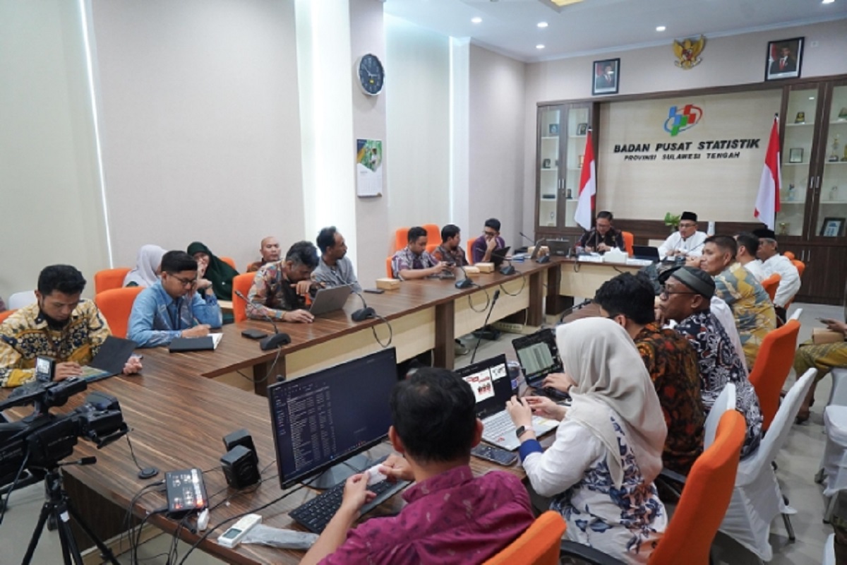 Inflasi Sulteng Juli 2025 Tembus 3,69 Persen, Komoditas Pangan Jadi Faktor Dominan
