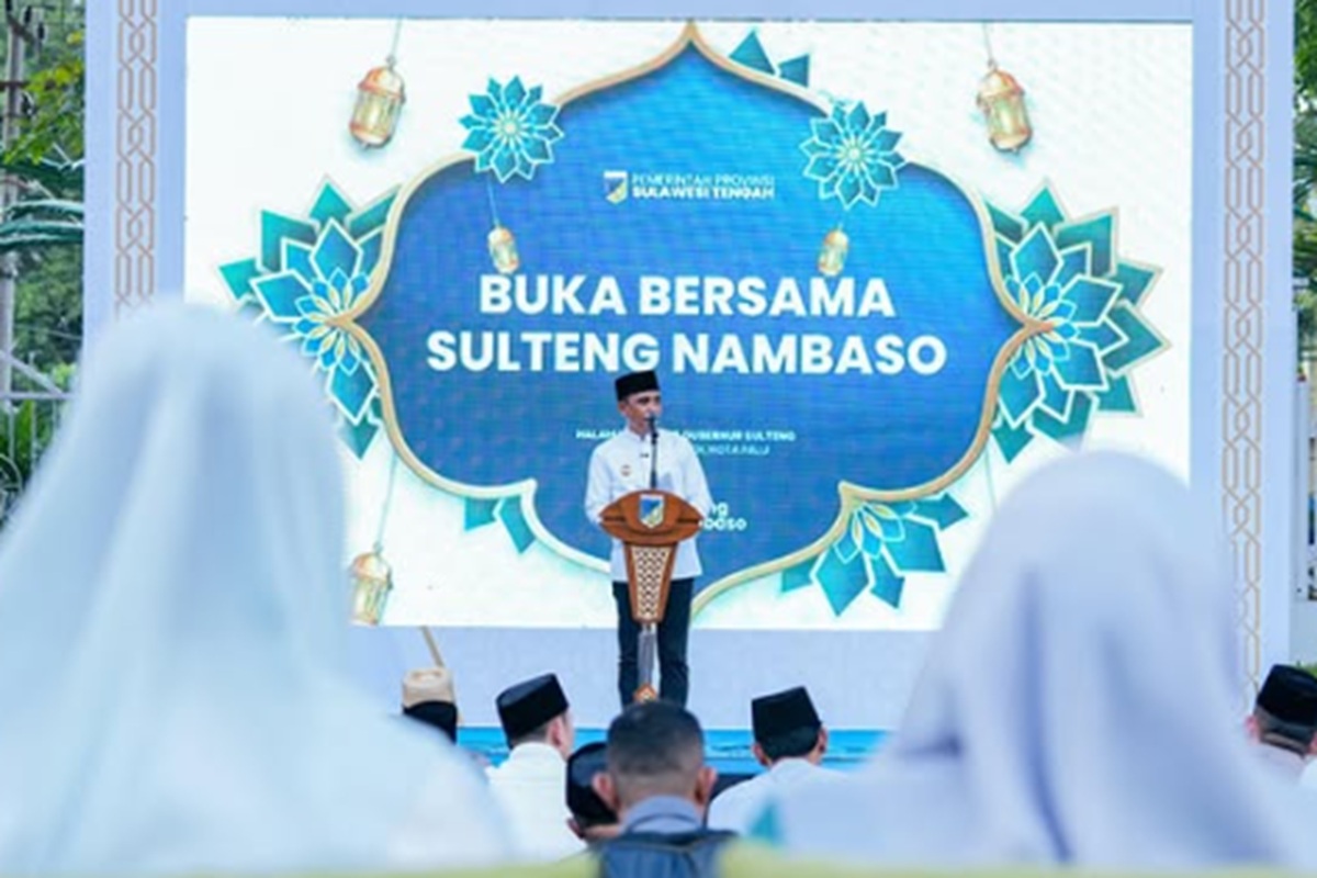 Gubernur Sulteng Anwar Hafid: Buka Puasa Bersama Jadi Momen Pererat Kebersamaan Masyarakat