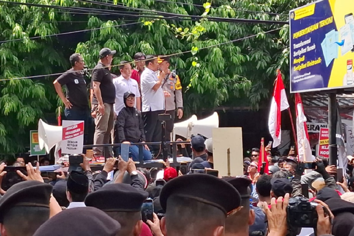 Warga Datangi BPN Jakut, Kepala Kantor Turun Langsung Berikan Kepastian Hukum