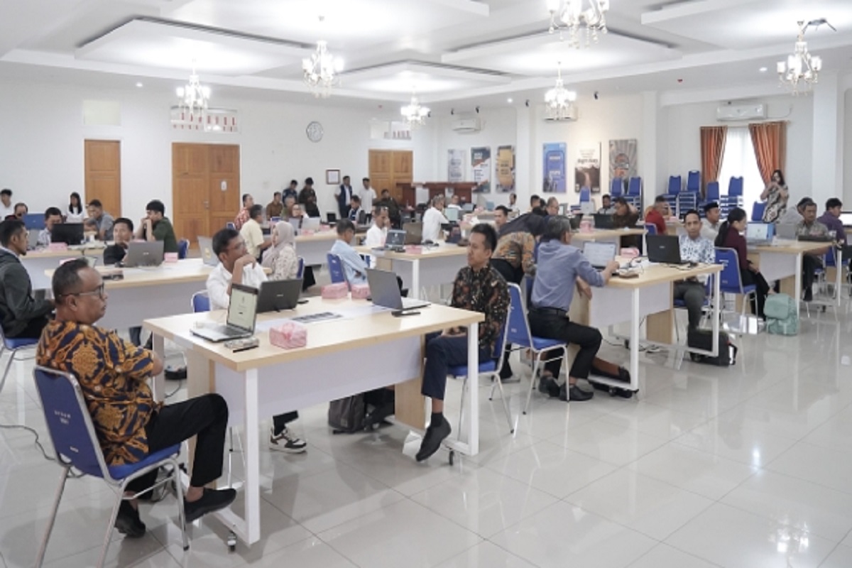 Pansel Gelar Uji Kompetensi CAT bagi Calon Anggota Komisi Informasi Sulteng