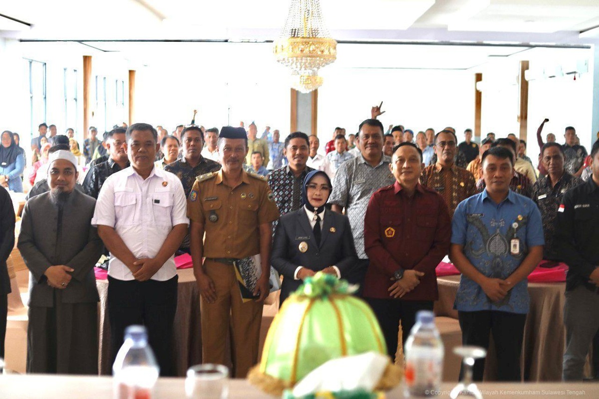 Morowali Mantapkan Komitmen Bangun Budaya Hukum Lewat Penguatan Posbankum Desa