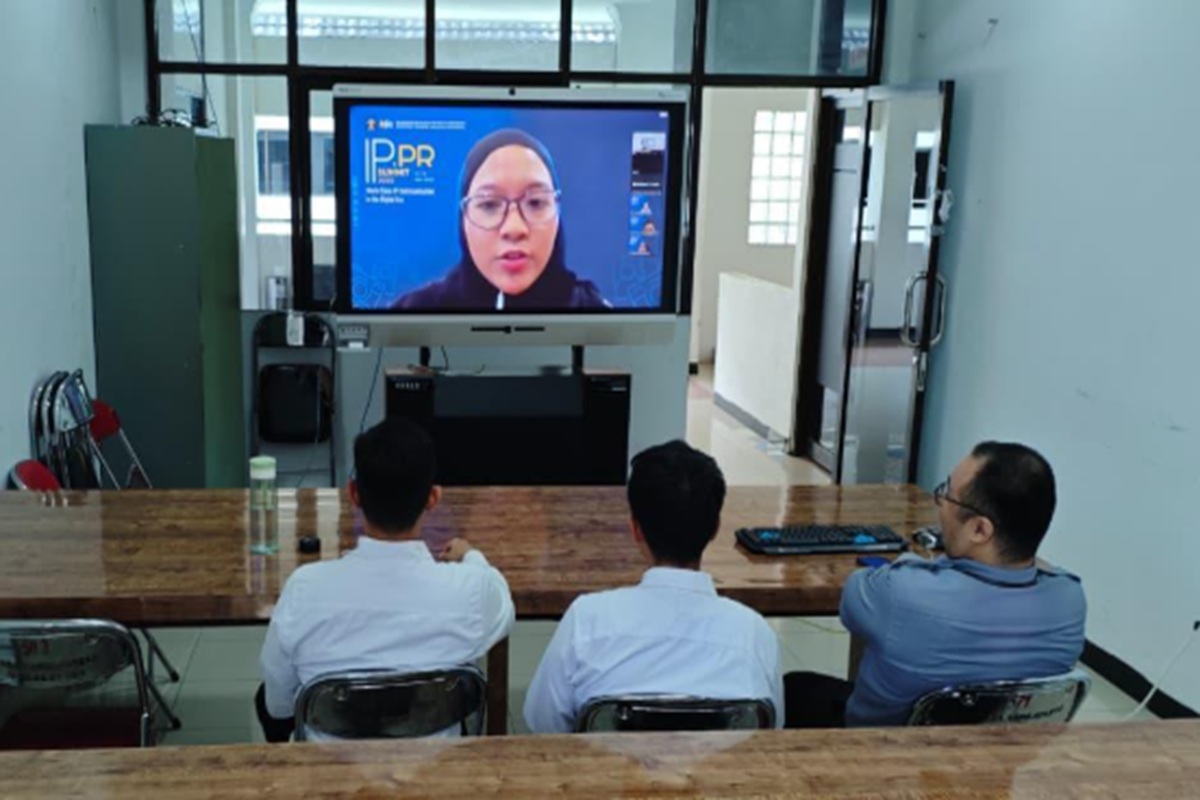 Kanwil Kemenkum Sulteng Perkuat Strategi Komunikasi KI Lewat IP.PR Summit 2025