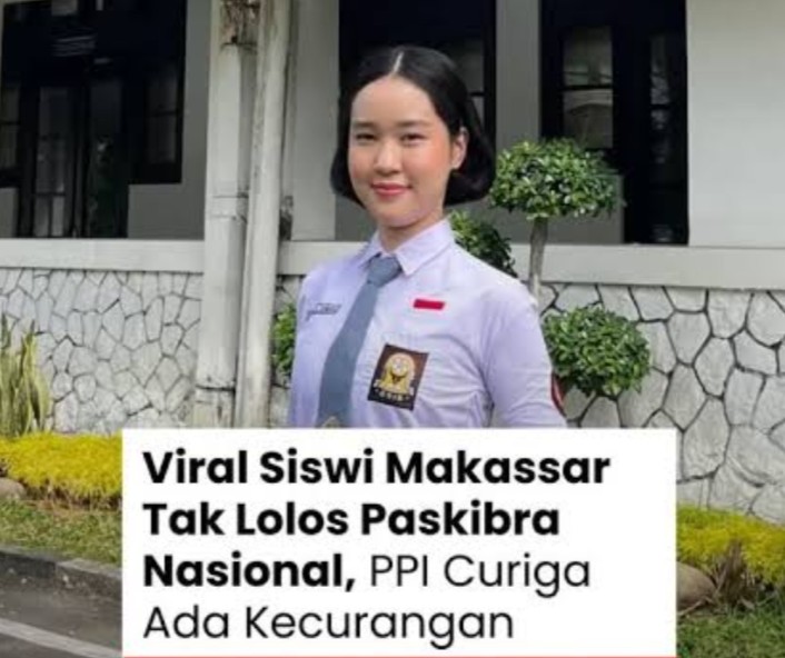 Dugaan Rasisme muncul di Sulsel, Cathlyn Korban Mafia Calon Paskibraka