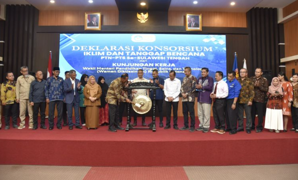 Konsorsium Kampus Sulteng Resmi Dibentuk, Fokus Riset dan Mitigasi Bencana