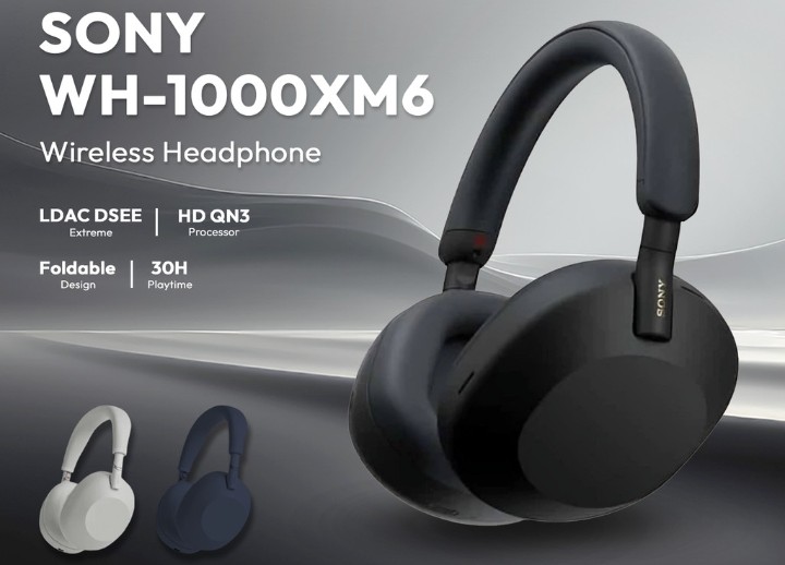 Sony WH-1000XM6 Berubah Desain! Lebih Stylish dengan Konsep ini