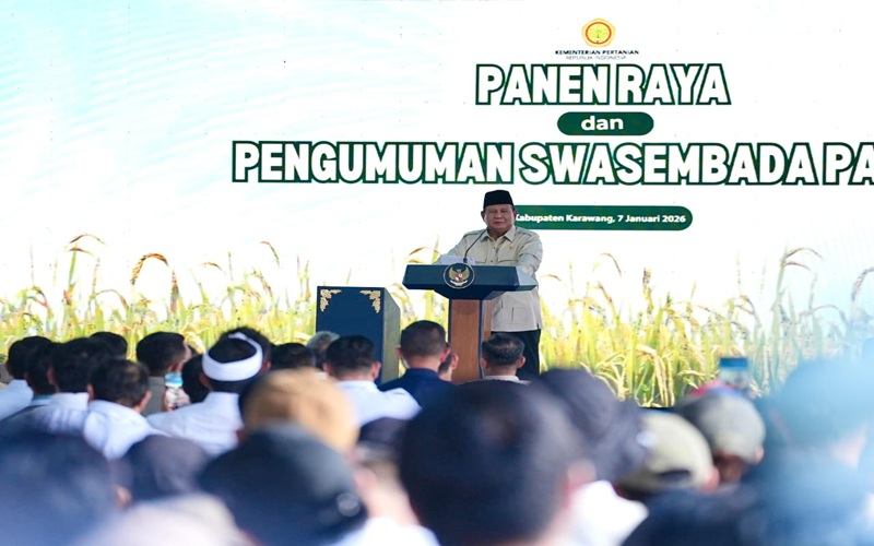 Prabowo Tegaskan Peran Vital Petani dalam Kemerdekaan dan Kedaulatan Pangan