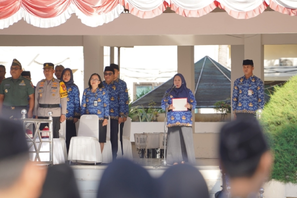 Wagub Sulteng Pimpin Upacara Harkitnas ke-117, Renny Bacakan Amanat Menkomdigi Meutya Hafid