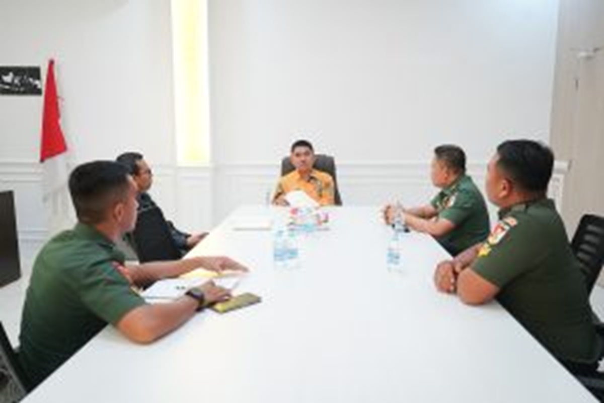 Diskominfosantik Sulteng dan Kodam XXIII/PW Jajaki Kolaborasi Penguatan Informasi Publik dan Satu Data Indones