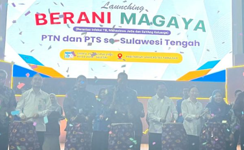 Untad Libatkan 1.073 Mahasiswa Perangi TB, Sulteng Bidik Eliminasi 2030