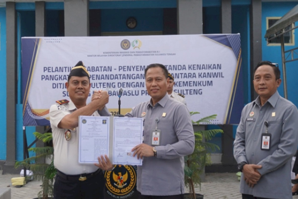 Ditjenpas Sulteng Gandeng Bawaslu dan Kemenkum Perkuat Pembinaan Hukum Warga Binaan