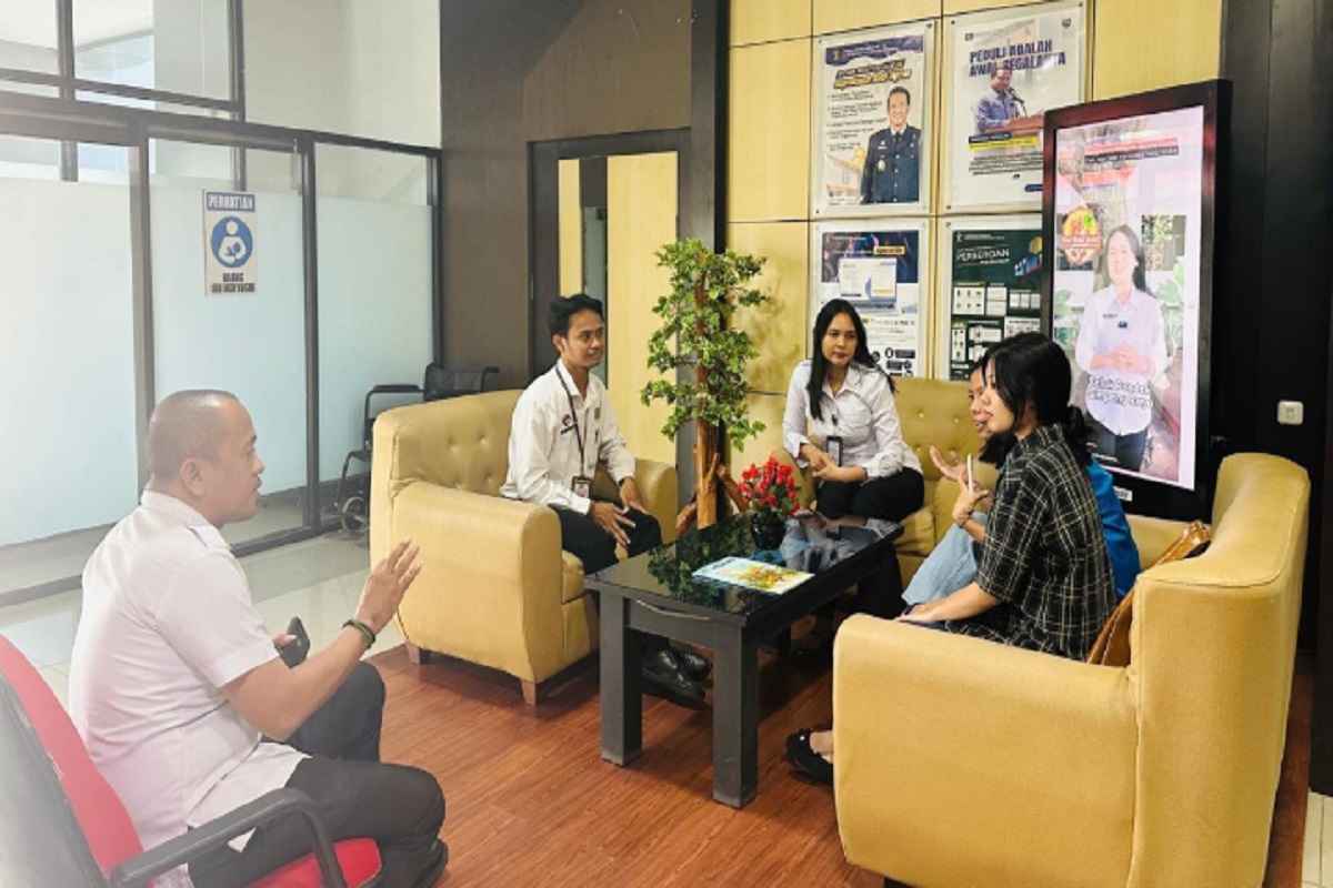 Mahasiswa Untad Kaji Pengelolaan Royalti Musik di Kantor Wilayah Kemenkum Sulteng