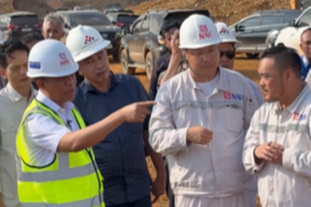 Gubernur Anwar Hafid Tinjau PT NNI, Tegaskan Komitmen Jaga Kelestarian Lingkungan Morowali Utara