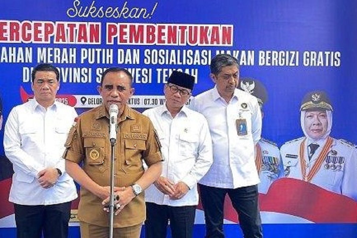 Gubernur Anwar: 583 Koperasi Merah Putih Terbentuk di Sulawesi Tengah