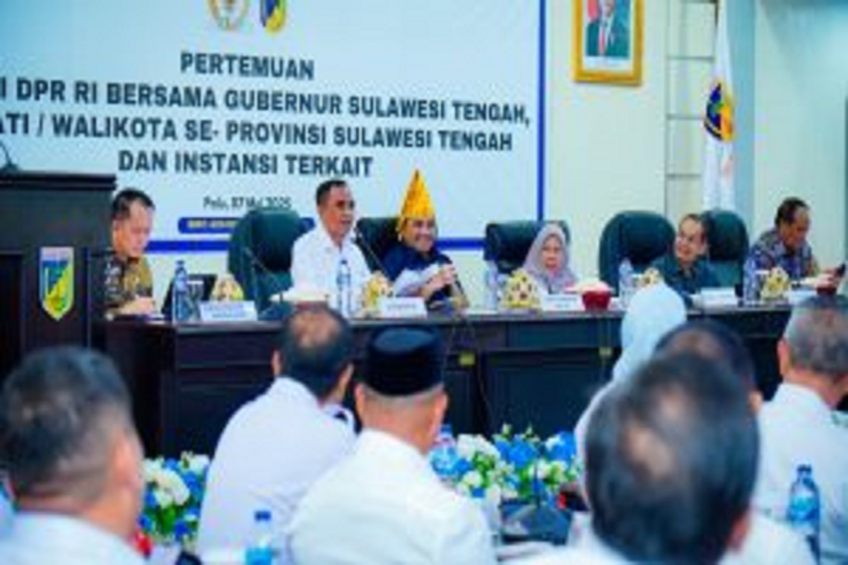 Gubernur Sulteng Minta Regulasi Tegas soal BUMD dan BLUD ke Komisi II DPR RI