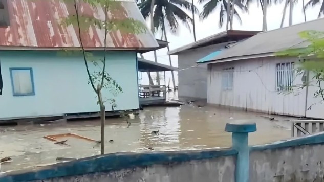 BPBD Sulteng Data Dampak Banjir Rob di Buol dan Banggai Laut