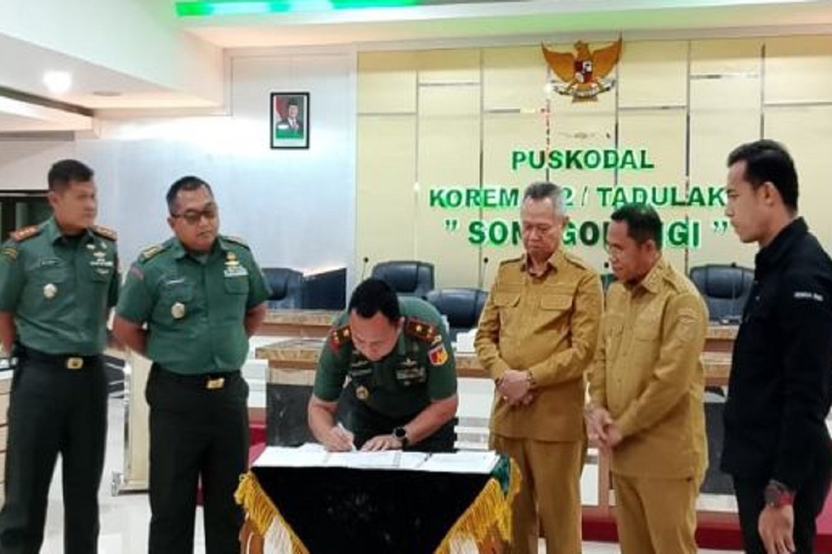 Pemkab Sigi Hibahkan Lahan untuk Kodam Baru di Sulteng dan Sulbar