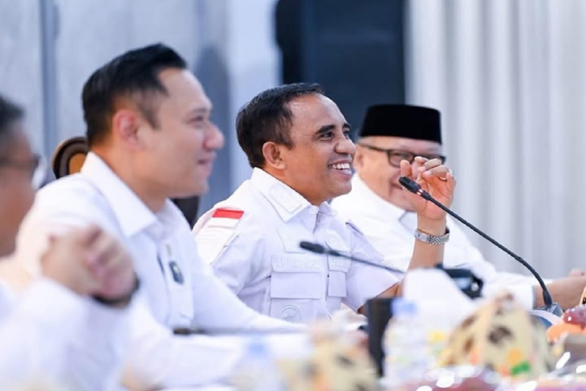 Di Hadapan Menko AHY, Gubernur Anwar Hafid Beberkan Proyek Strategis Sulteng
