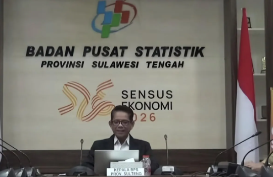Tanda Positif! Ekonomi Sulteng Tumbuh 8,32 Persen Triwulan I 2026
