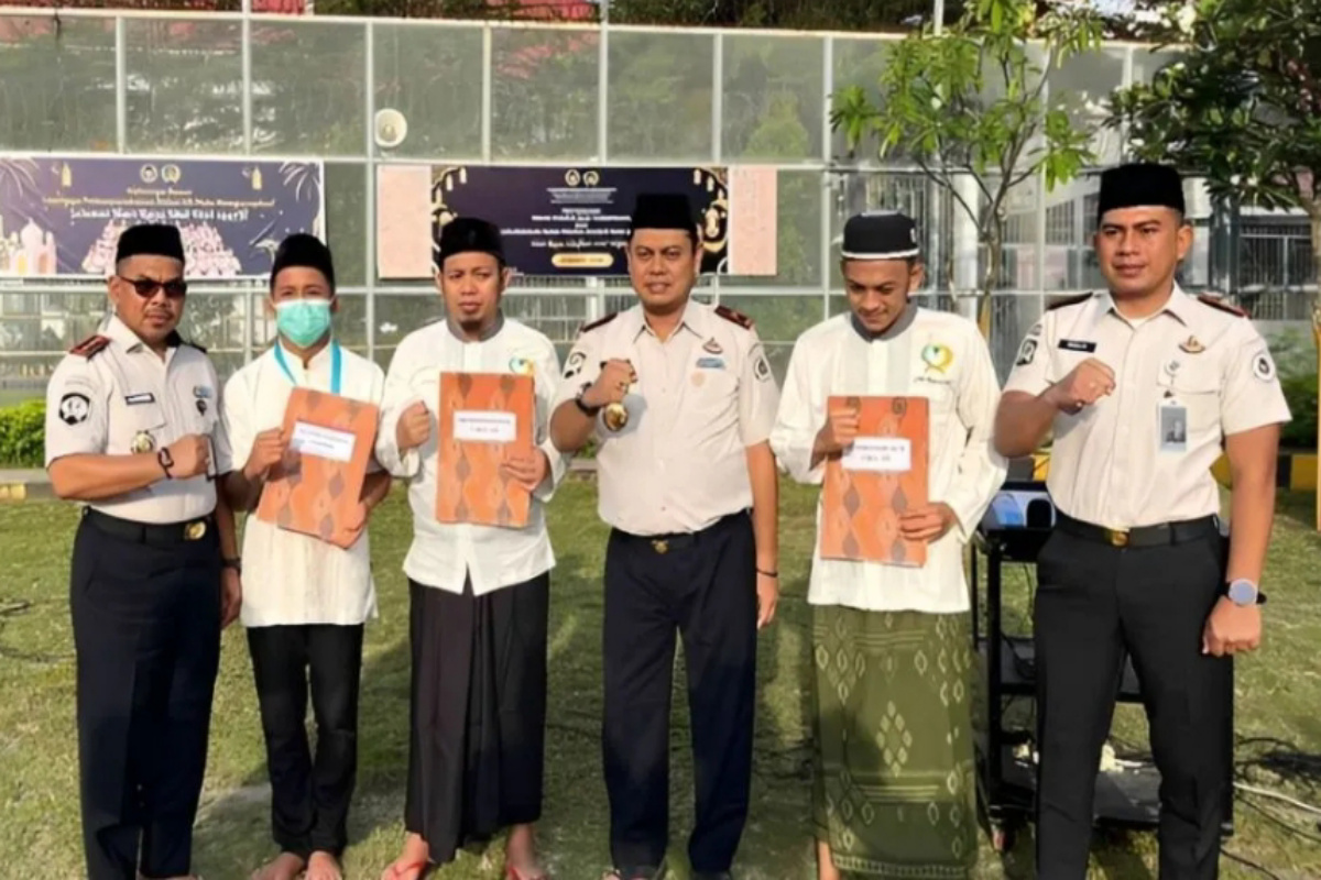 Idul Fitri 2026: 11 Anak Binaan LPKA Palu Terima Remisi