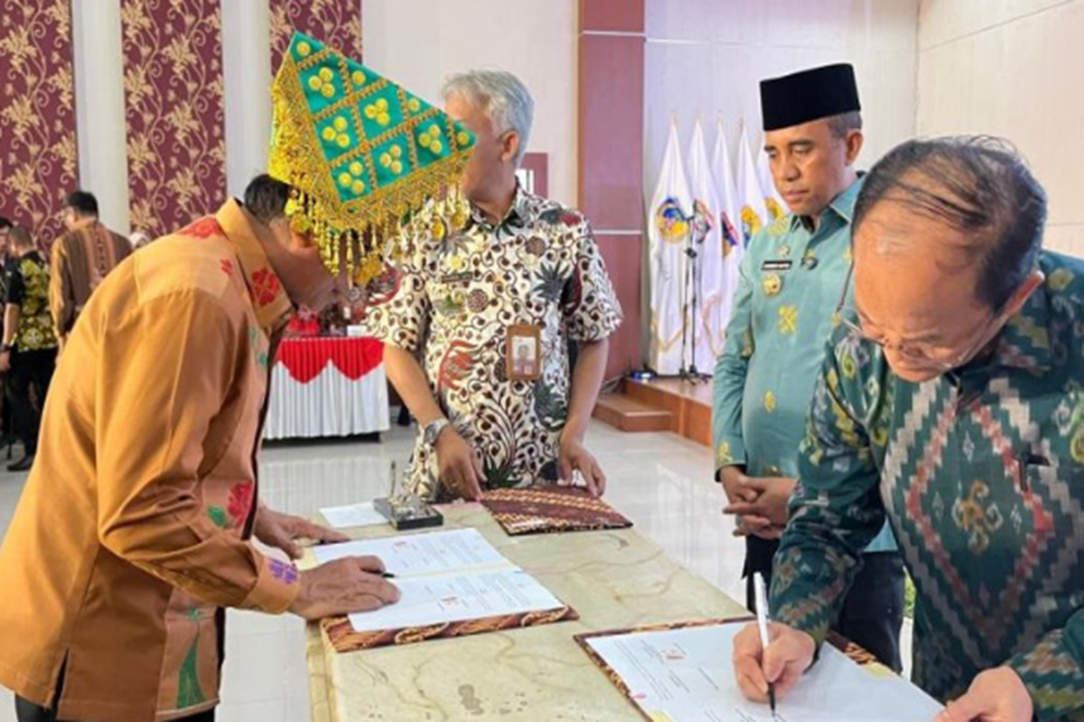 Pemprov Sulteng dan Badan Bahasa Perkuat Pengawasan Bahasa Indonesia