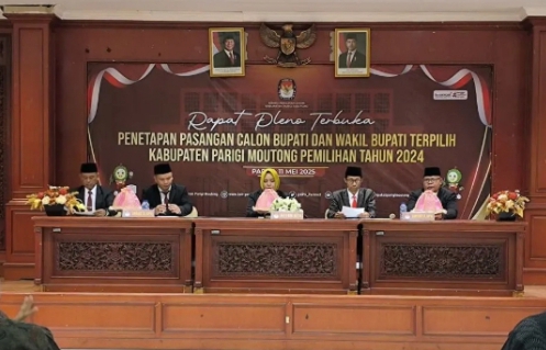 Raup 115.303 Suara, Erwin Burase-Abdul Sahid Jadi Bupati dan Wakil Bupati Terpilih