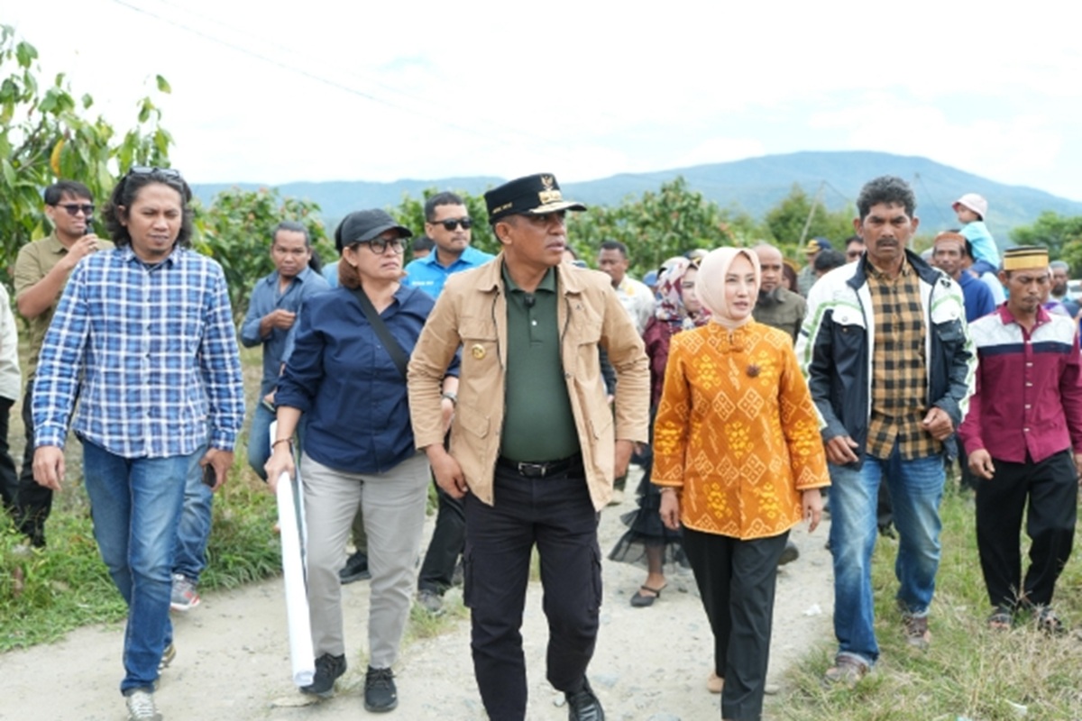 Anwar Hafid Turun ke Lore Bersaudara, Tegaskan Perlindungan Hak Petani dalam Konflik Lahan Bank Tanah