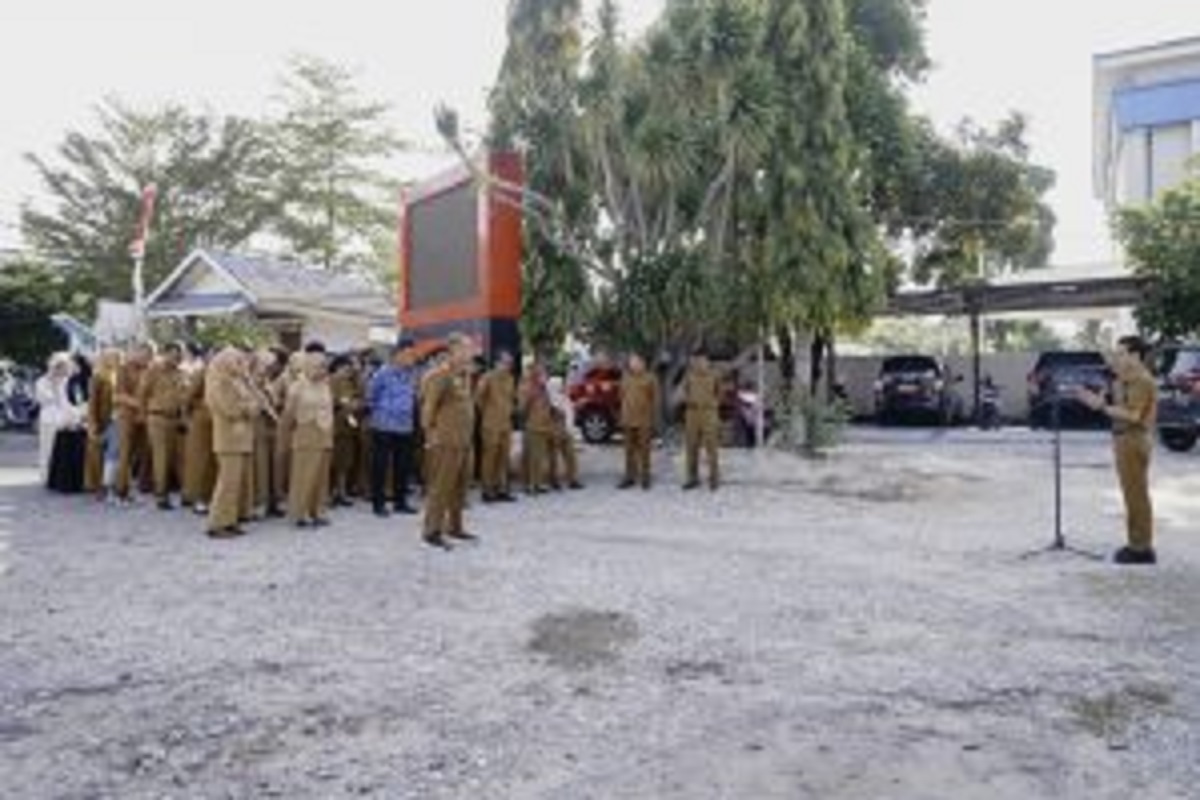 Haru dan Penuh Makna! Momen Perpisahan Suandi di Apel Terakhir Kominfosantik Sulteng