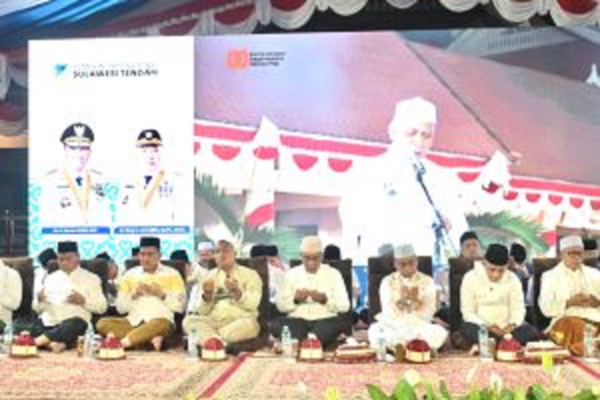 Ribuan Warga Hadiri Tabligh Akbar Peringatan HUT ke-80 RI di Sulawesi Tengah
