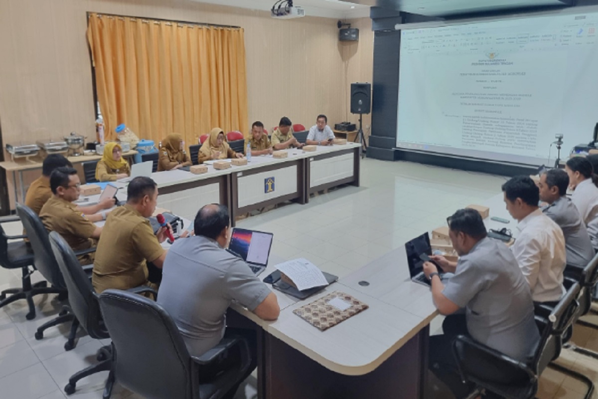 Kanwil Kemenkum Sulteng Harmonisasi Regulasi Perlindungan Lahan Pertanian Morowali