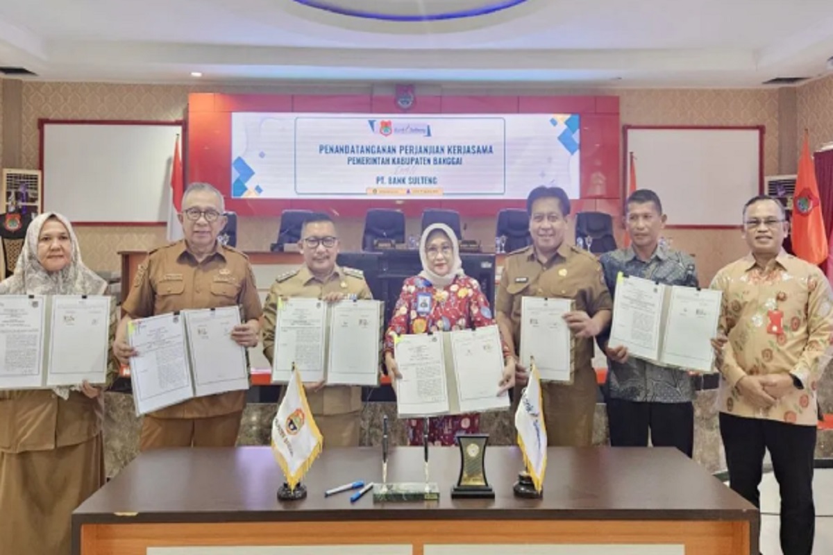 Bank Sulteng dan Pemkab Banggai Jalin Kerja Sama SP2D Online Terintegrasi SIPD