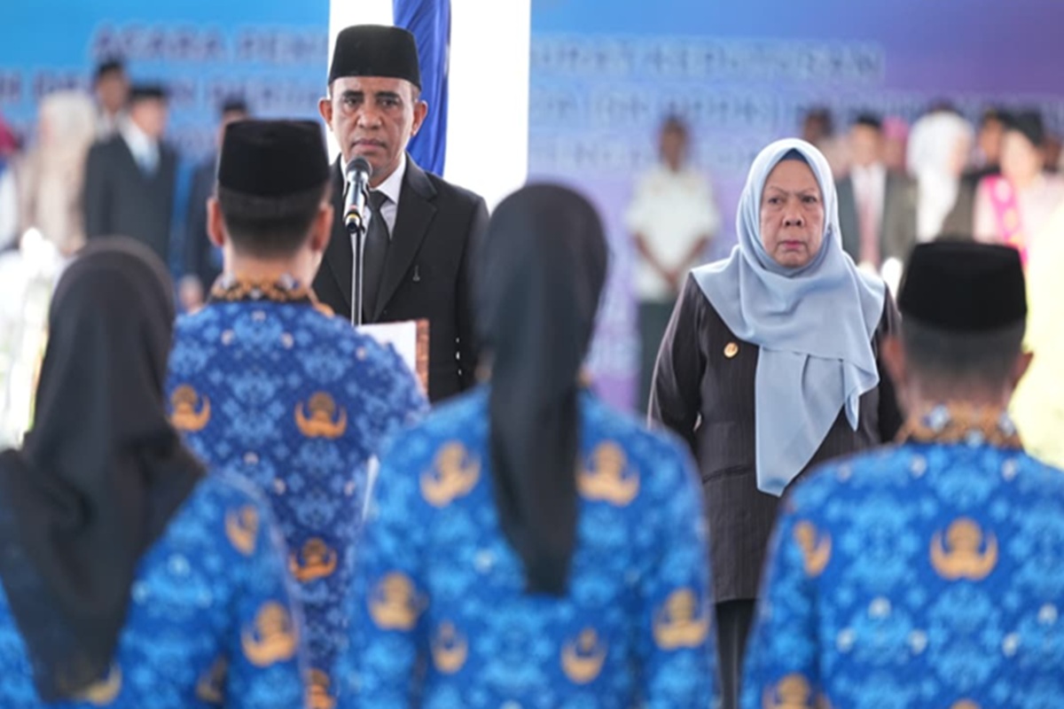 Nama-nama Pejabat Eselon II yang Dilantik Gubernur Anwar Hafid