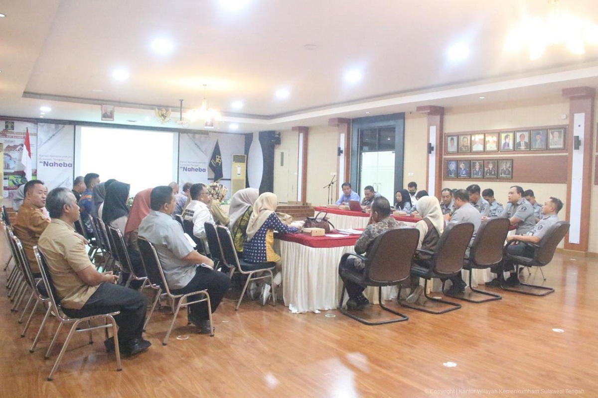 Kemenkum Sulteng Harmonisasikan Ranperbup Banggai soal Penanggulangan TBC