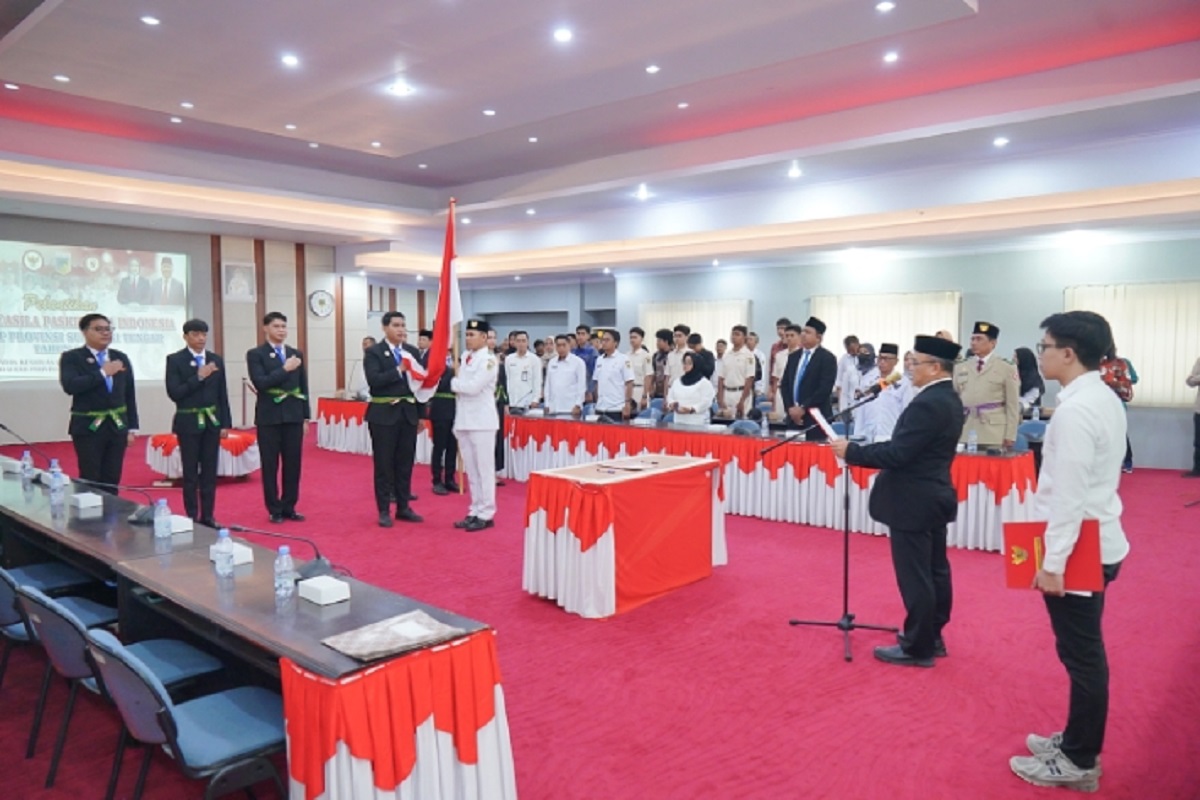 Asisten II: Duta Pancasila Paskibraka Sulteng sebuah Kehormatan sekaligus Tanggung Jawab Besar