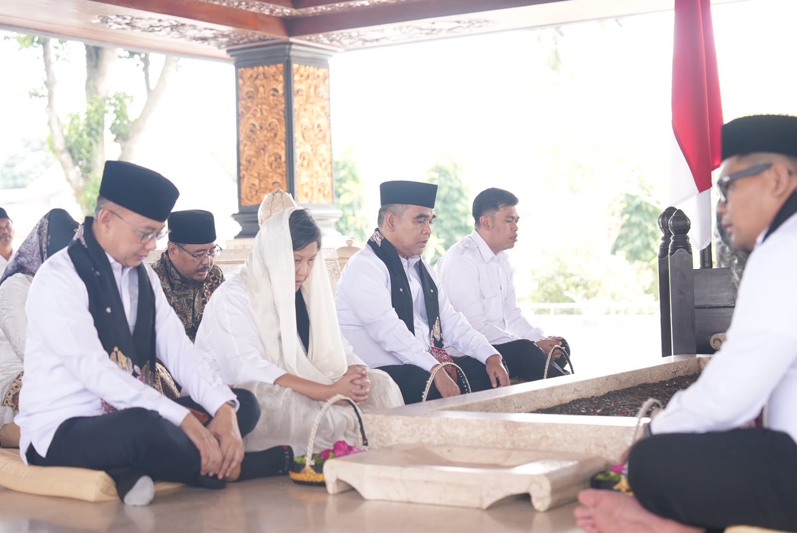 Jelang HUT RI ke-81! Pimpinan MPR Ziarah ke Makam Bung Karno