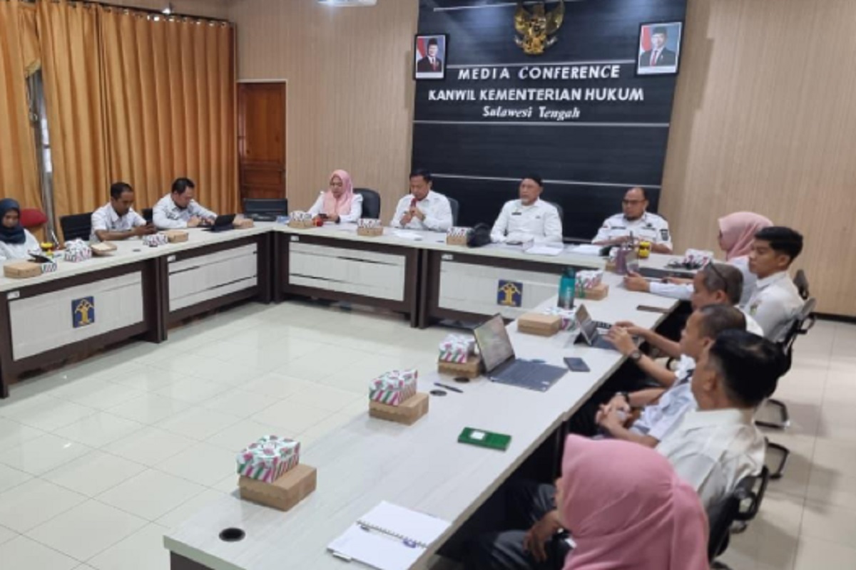 Pemkot Palu dan Kanwil Kemenkum Sulteng Bahas Harmonisasi Raperda untuk Penguatan Pemerintahan Daerah