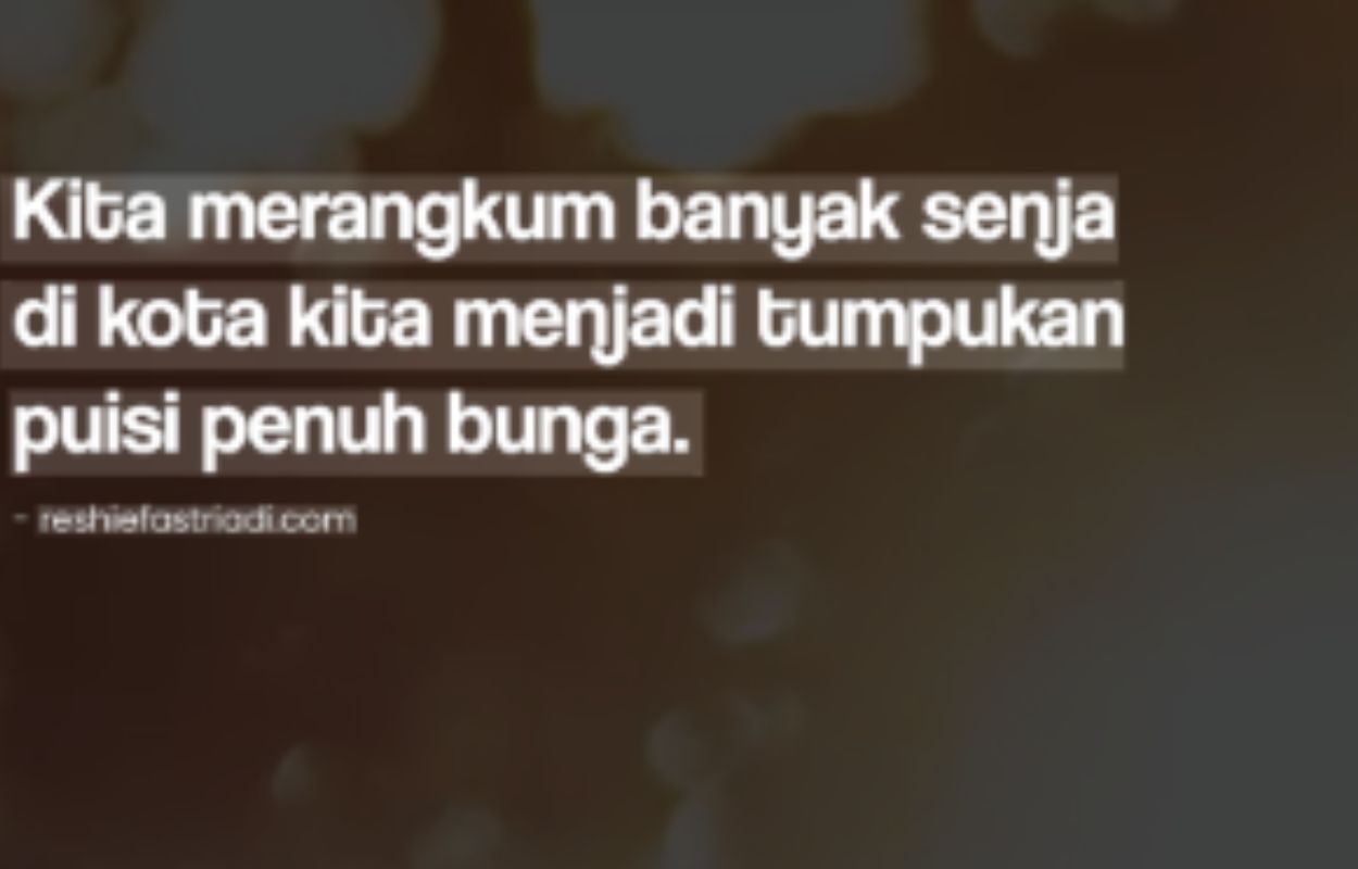 Bukti Sastra Hasilkan CUAN dan IDENTITAS DIRI, Reshie Fastriadi Berkata