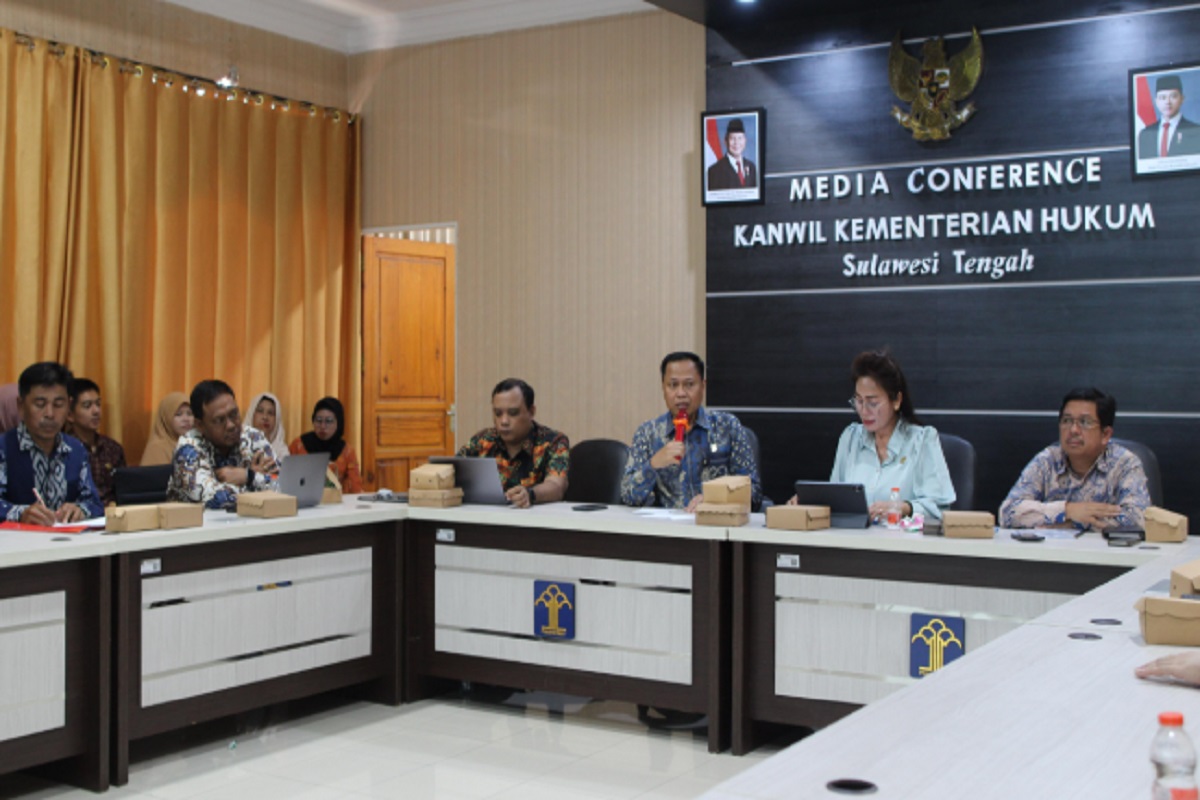 Kemenkum Sulteng Fasilitasi Harmonisasi 2 Rancangan Regulasi Strategis Parigi Moutong
