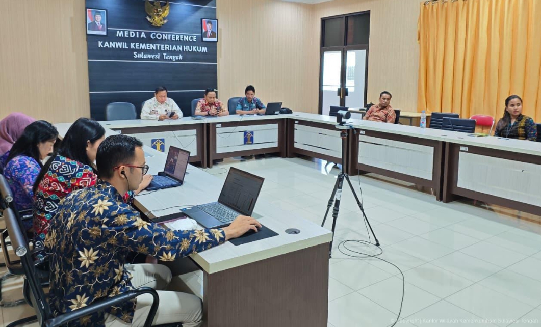 Kemenkum Sulteng Perkuat Akses Keadilan Lewat Fasilitasi Pembentukan Posbankum di Kabupaten Banggai