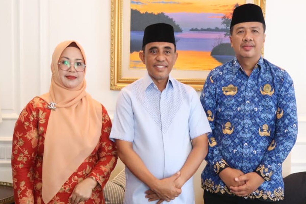 Kepala Kanwil Kemenag Sulteng Jalin Silaturahmi Perdana dengan Gubernur Anwar Hafid