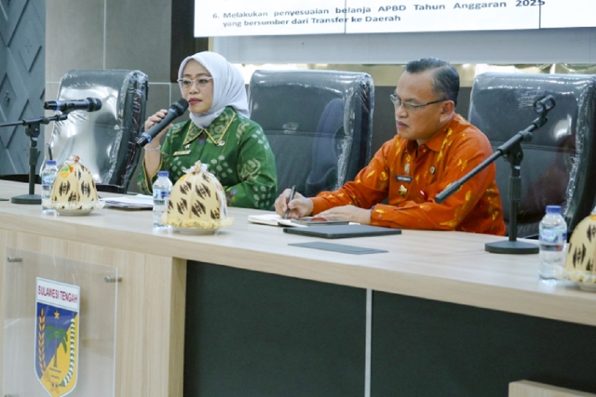 Di FGD, Pemprov Sulteng Bahas Efisiensi dan Pengendalian Belanja Daerah Tahun 2025