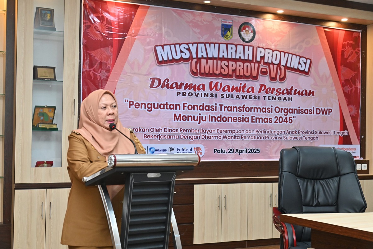 Wagub Reny Ajak DWP Dukung Program Pembangunan Sulteng