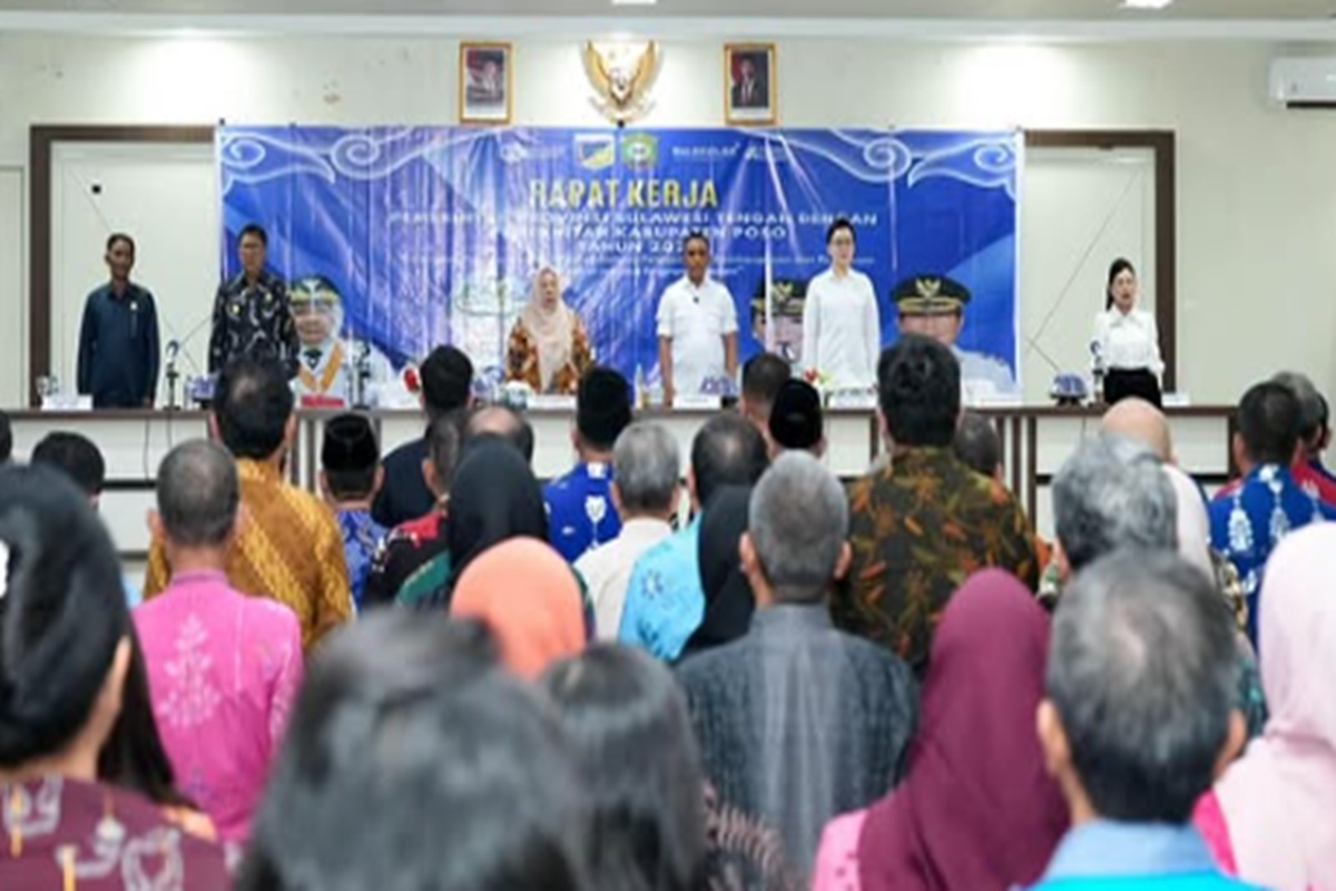 Gubernur Anwar Hafid: Rapat Kerja Momentum Selaraskan Pembangunan dan Jaga Integritas