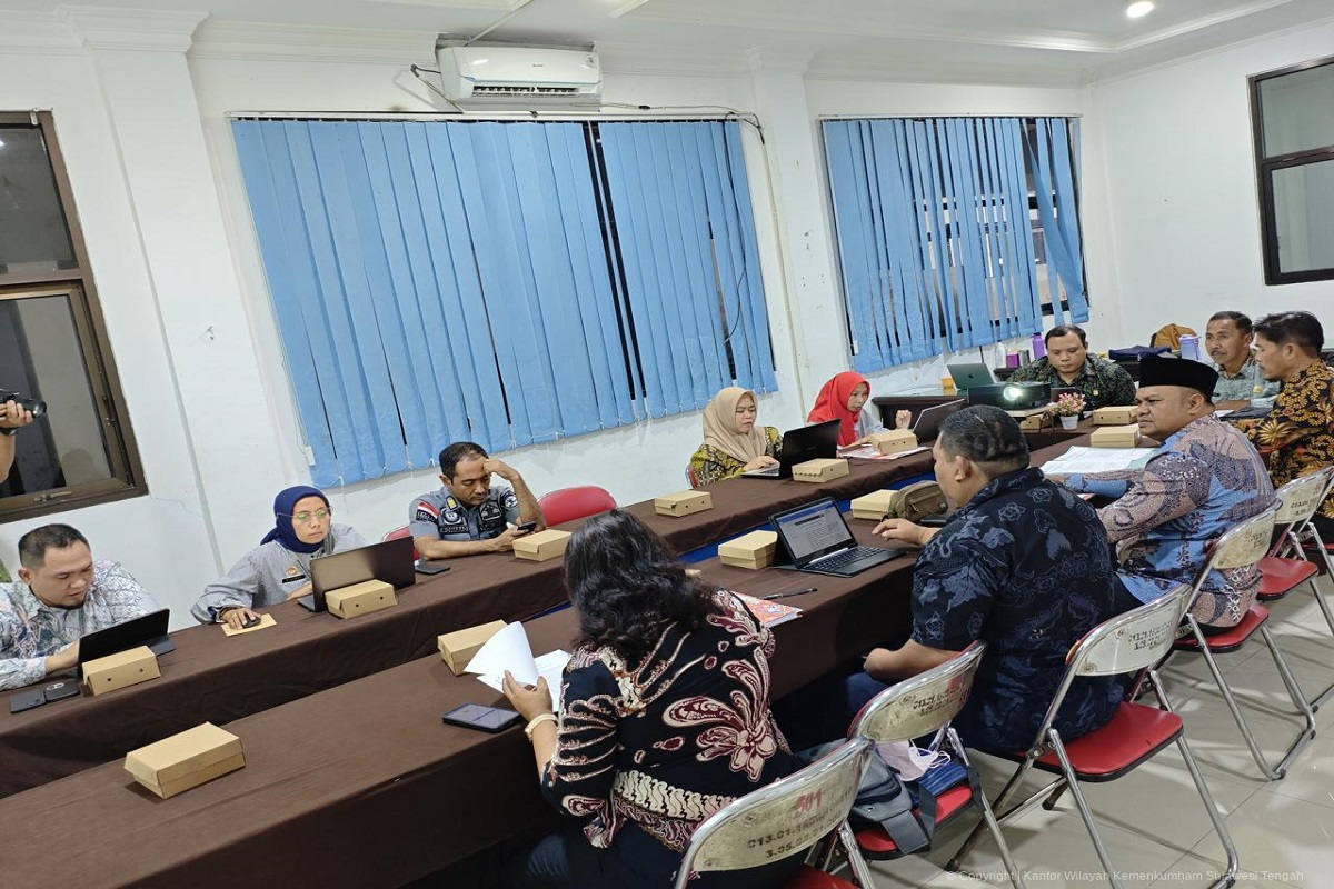 Kanwil Kemenkum Sulteng Dorong Sistem PPDB yang Adil dan Transparan