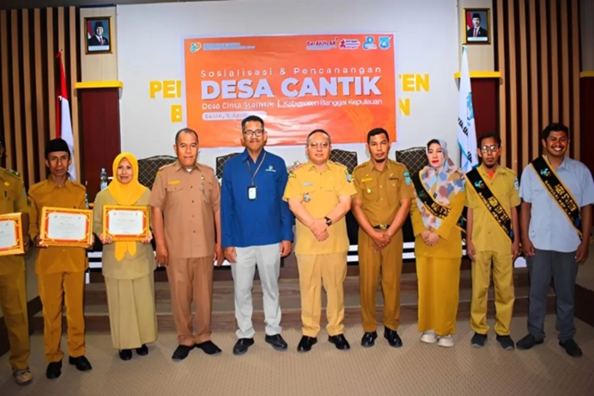 BPS Banggai Kepulauan Canangkan Program Desa Cantik 2026, Perkuat Literasi Data Desa