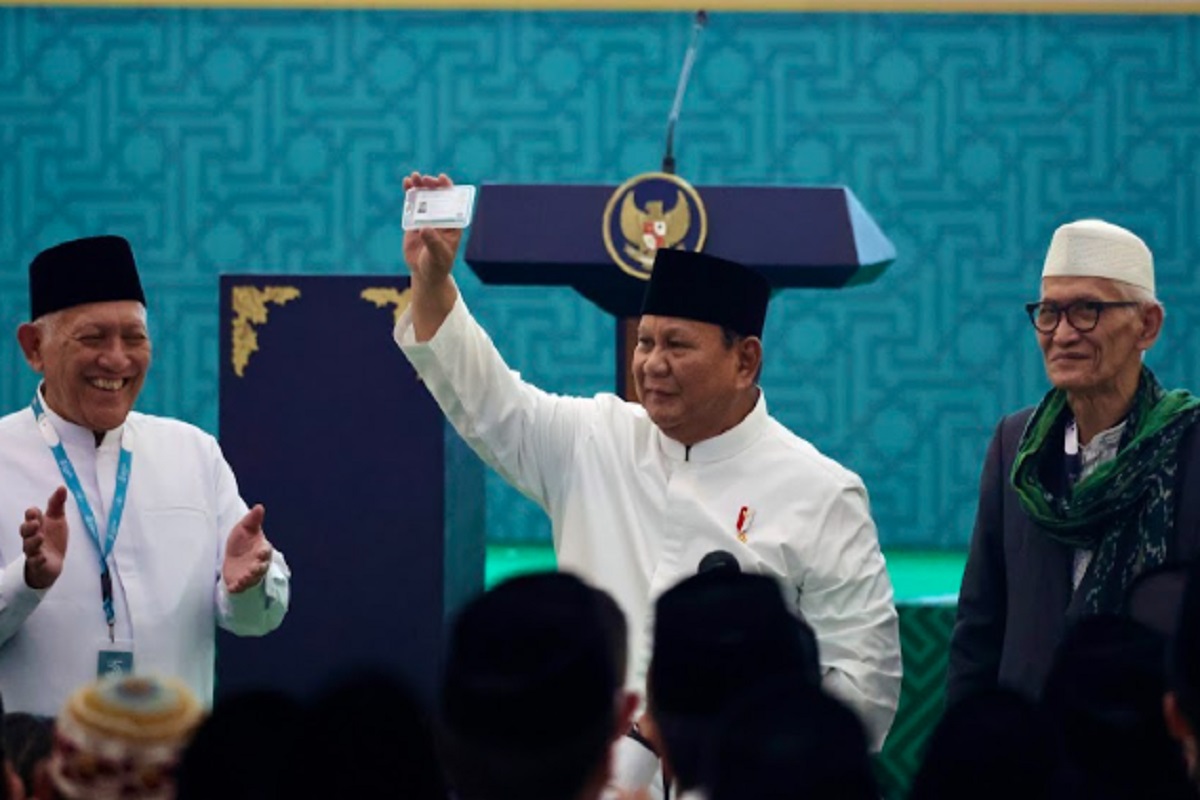 Resmi Jadi Anggota NU Seumur Hidup, Begini Reaksi Prabowo