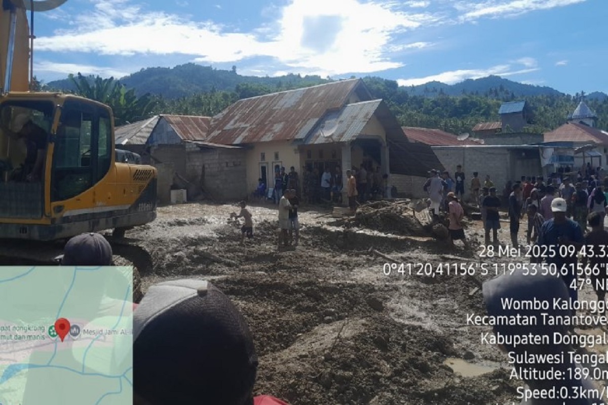Kemensos Kirim Bantuan untuk Korban Banjir Bandang di Donggala Sulteng
